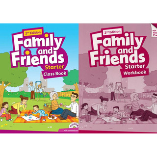 Sách - Family And Friends Starter - Bản 2nd Edition (Bộ 2 cuốn)
