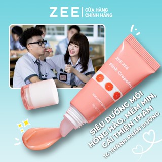 Son Dưỡng Bưởi Hồng Không Màu Zee Zee Hỗ trợ làm hồng môi, giảm khô, thâm, nứt nẻ môi cho cả nam và nữ  - Dạng Tuýp 6g