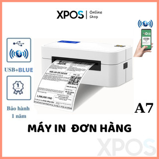  Máy In Đơn Hàng A7 Bluetooth USB – In Tem Vận Đơn Bán Hàng Online | QR-368CBT   IP-805BT 