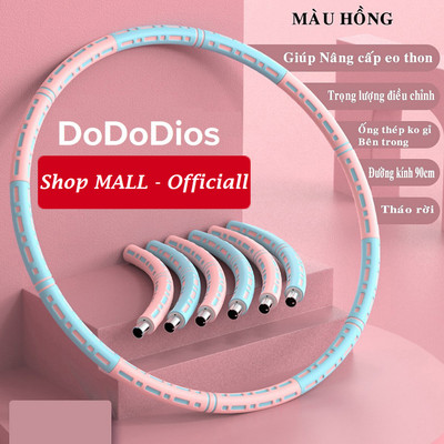 Vòng Lắc Eo Giảm Mỡ Bụng - Hàng Chính Hãng Dododios, Vòng Lắc Eo Lò Xo Cao Cấp 0.9kg 1.35kg 1.5kg Tập Eo Thon, Dáng Đẹp