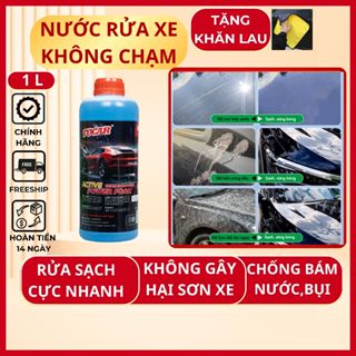 Nước rửa xe không chạm ô tô cao cấp chính hãng Focar phủ nano tạo hiệu ứng sáng bóng, bỏ vết bẩn