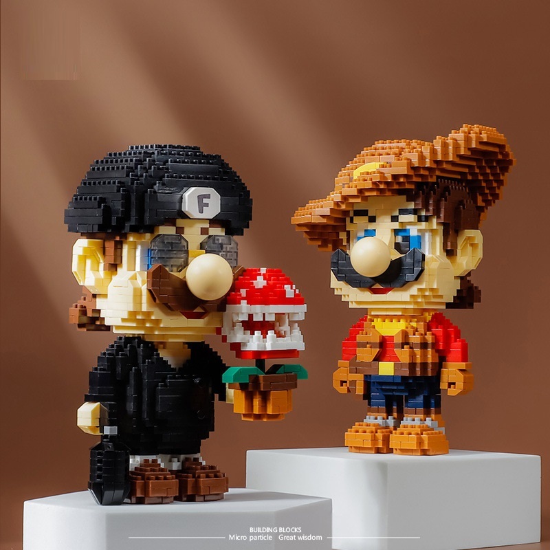 Mô Hình Lắp Ráp Mario, Game Mario, Nấm Lùn Phiêu Lưu Ký