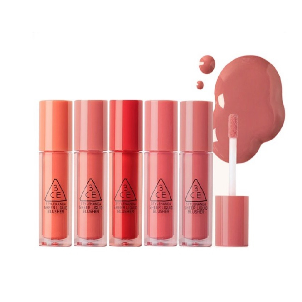 Má hồng 3CE Velvet Liquid Blusher 3CE Sheer Liquid Blusher
