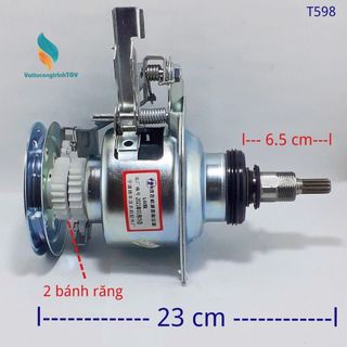  Bộ hộp số 2 nhông cho máy giặt LG 