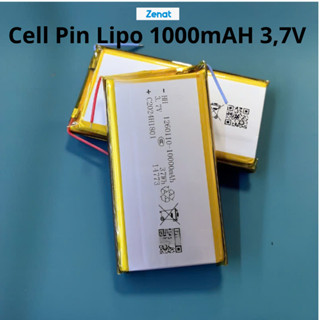 Cell Pin Lipo 10000mAh 3.7v Model 1260110 Chuyên Làm Sạc Dự Phòng Chuẩn Dung Lượng Hàng Mới 100%