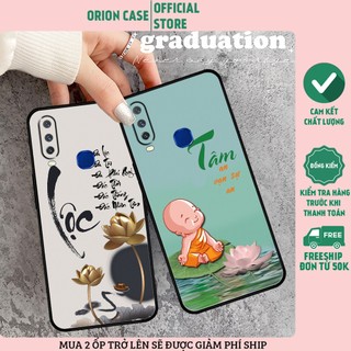 Ốp lưng Vivo U10 / Y11 / Y12 / Y15 / Y17 in hình phong cách chữ thư pháp cha mẹ, tài lộc