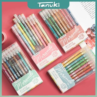 [TANUKI ART] Bộ Bút Gel Morandi Languo nhiều màu 0.5mm