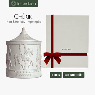 Nến thơm cao cấp Le Cadeau - Chérir - Hương hoa & trái cây, thư giãn dễ ngủ, Làm quà tặng sinh nhật