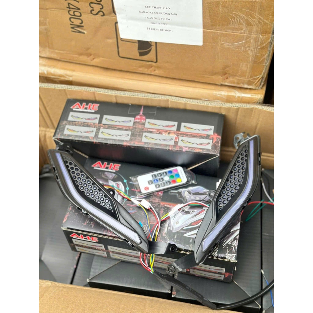 Demi lưới chỉnh màu theo yêu cầu cho ex2010 , ex2008 , ex2009 , Ex xuống áo ( Phụ kiện xe máy )