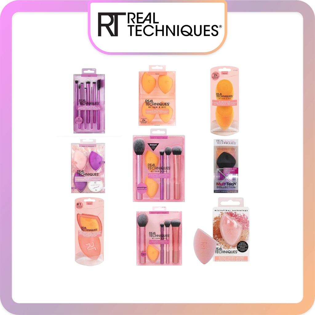 Mút Trang Điểm - Bộ Cọ Trang Điểm RT Real Techniques