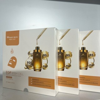 Combo 3 hộp nạ 2 ngăn EGF trắng da phục hồi Magic skin