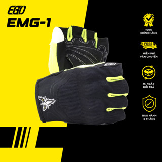 Găng Tay Bảo Hộ Nam Nữ EGO EMG-1 Ngắn Ngón Gù Bảo Vệ Đi Xe Máy Mô Tô PKL Hở Ngón [Chính Hãng]