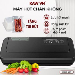 Máy Hút Chân Không KAW P290/ P280 - Không Kén Túi, Hàn Tự Động, Bảo Quản Thực Phẩm, Bảo Hành 12 Tháng