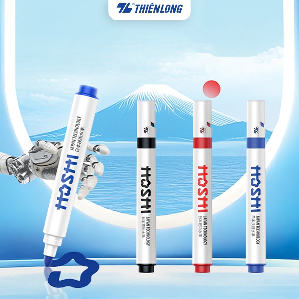 Bút lông bảng Hoshi Thiên Long WB-025/HS - Công nghệ Nhật Bản