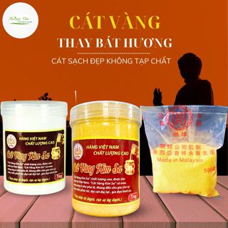Cát thay bát hương trang trí Decor bàn thờ thêm tôn nghiêm cung kính