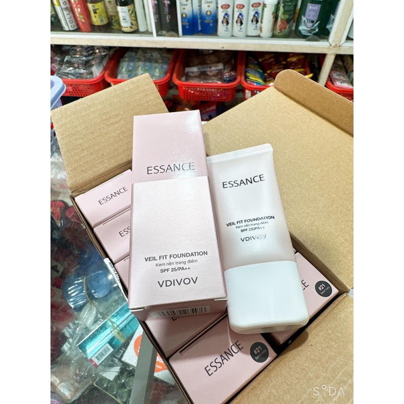 [ CHÍNH HÃNG ] KEM NỀN CHE KHUYẾT ĐIỂM ESSANCE SỐ 21 (SPF25/PA++)