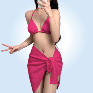 Set Bikini đi biển kèm khăn choàng Quảng Châu Cao Cấp, đồ bơi nữ, đồ đi biển mẫu mới 2024 8831-PC27