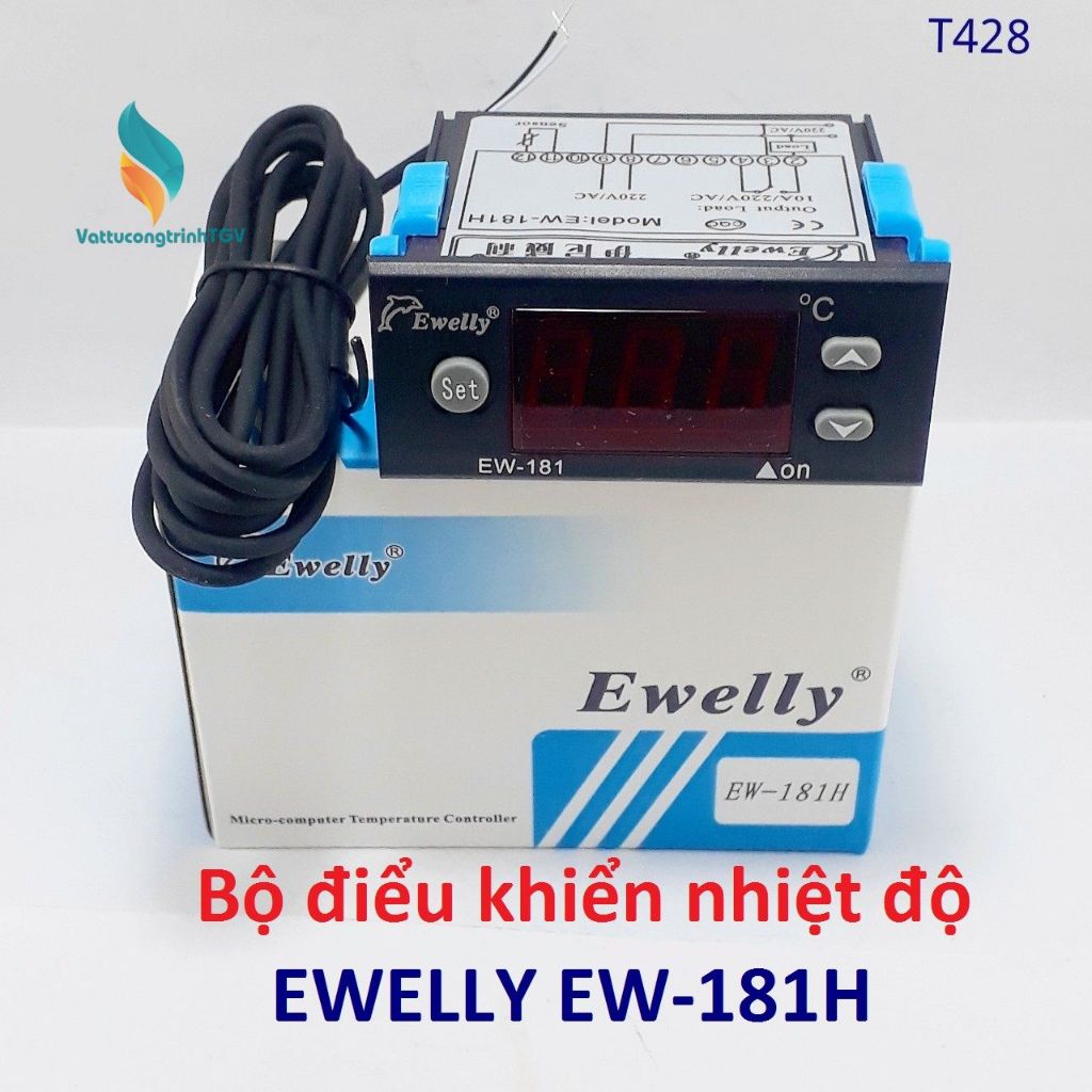 Bộ điểu khiển nhiệt độ kho lạnh EWELLY EW-181H