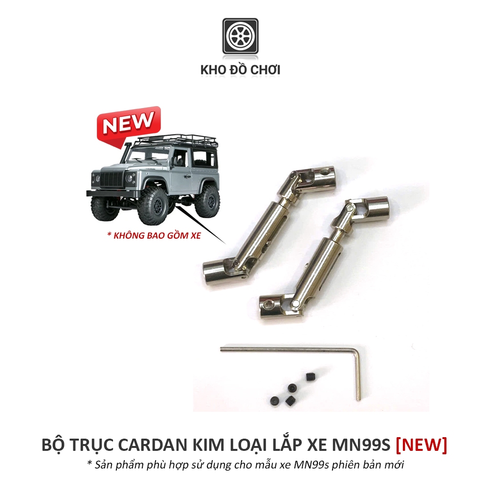 Trục cardan kim loại nâng cấp xe MN99s tỉ lệ 1:12 (Phiên bản mới)