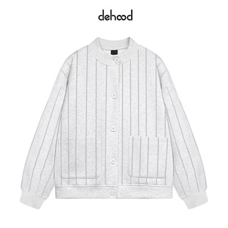 Áo khoác Cardigan Local Brand Dehood chất Nỉ cotton 2 da Unisex basic