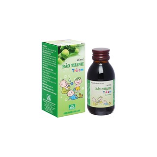 SIRO BẢO THANH TRẺ EM  Chai 100ml  Hỗ Trợ Giảm Ho Bổ Phổi 