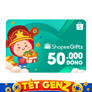 Thẻ quà tặng ShopeeGifts mệnh giá 50.000 VNĐ