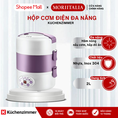 Hộp cơm điện đa năng Kuchenzimmer 2L - 013697