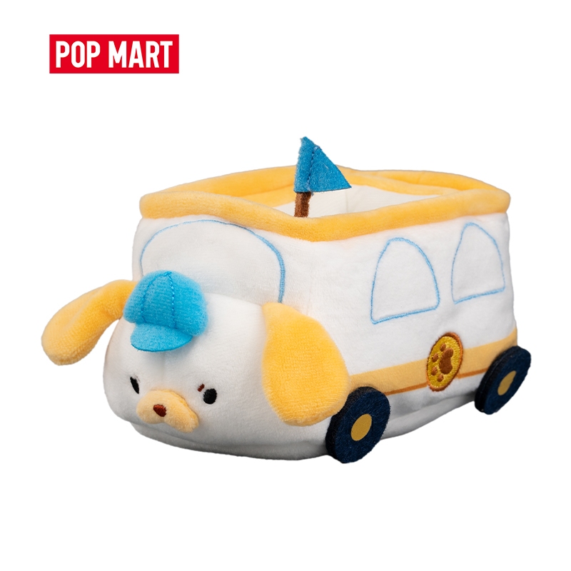 Pop MART GONG Xe đồ chơi sang trọng dòng Roaming chính hãng