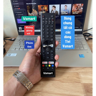 Remote điều khiển Tivi Vsmart hàng cao cấp( Dùng chung tất cả Tivi Vsmart)