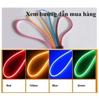  1 mét led neon 12V ngoài trời không thấm nước kt 6*12 điện áp 12v 2,5cm một lần căt uốn chữ quảng cáo đa dạng 