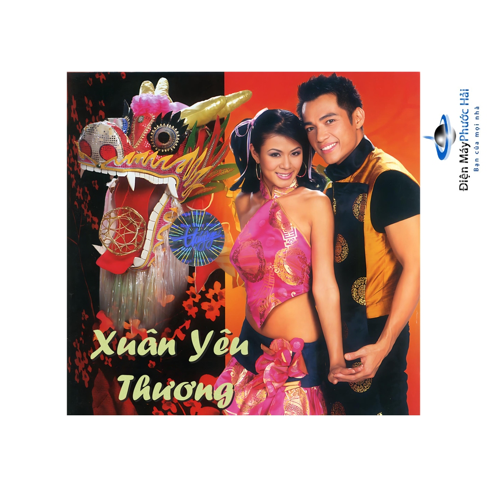 Bộ 2 đĩa CD nhạc xuân hải ngoại : Xuân Yêu Thương & Đón Xuân. Những tình khúc vượt thời gian 15
