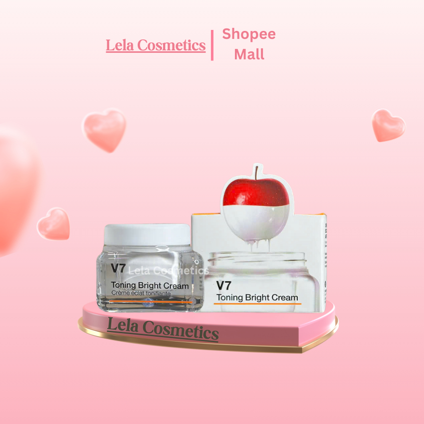  Kem Dưỡng Trắng Da V7 Toning Bright GC Hàn Quốc Hũ Mini 15Gr Dưỡng Trắng Căng Bóng Mịn Màng 