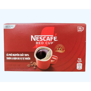  NESCAFE -- hộp RED CUP 30gr   15 gói -- CÀ PHÊ HÒA TAN THÁI NESTLE Red Cup Coffee 