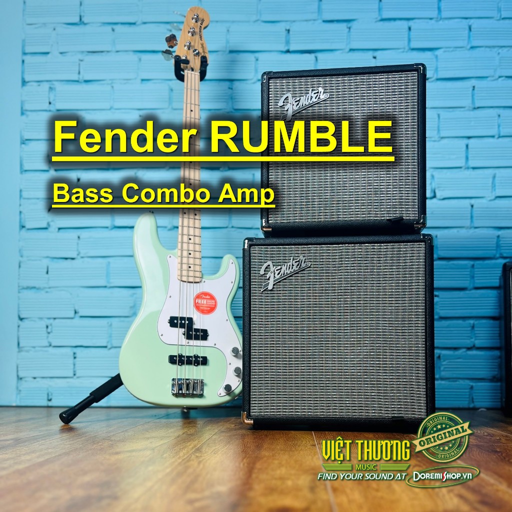 Loa Đàn Bass Fender Bass Amp RUMBLE Chính Hãng