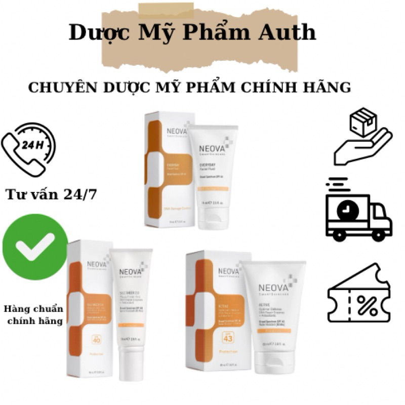 Kem chống nắng Neova spf 43-40-44