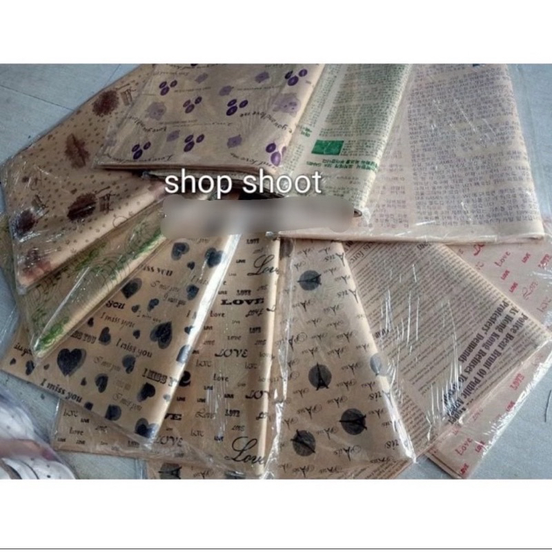 giấy báo gói hoa( lẻ tờ)
