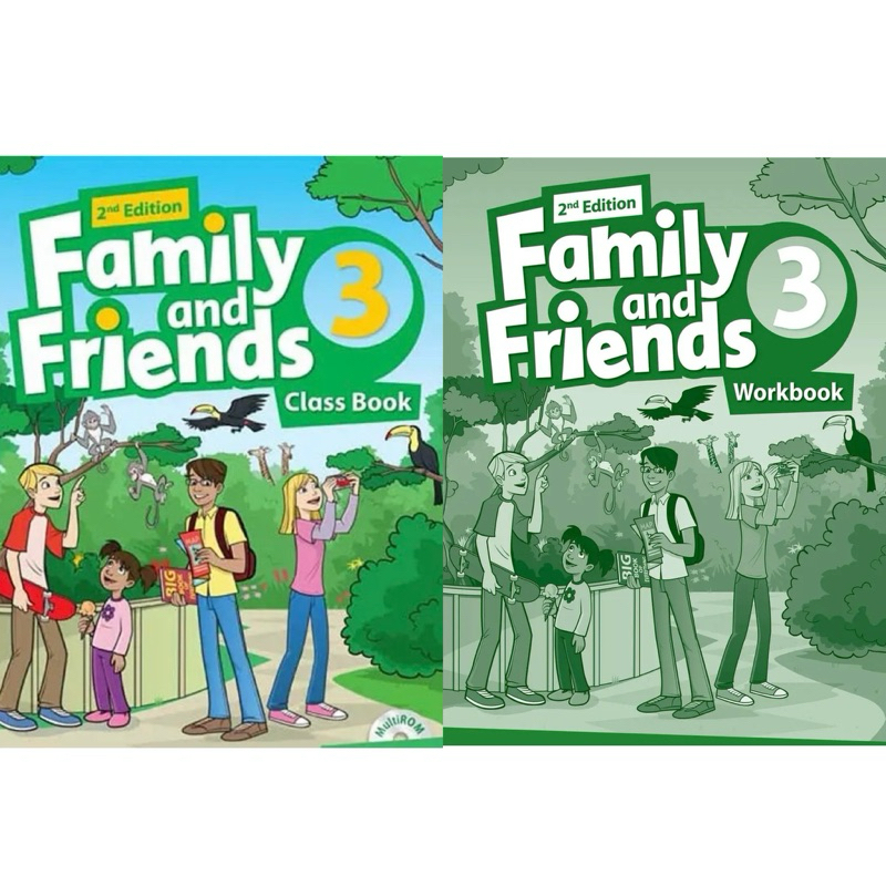 Bộ sách Family and Friends 3 (2nd Edition) - bài học + bài tập