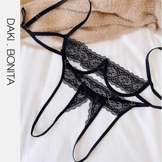 Bộ đồ lót ren nữ sexy DL26 gồm áo lót gài sau có gọng ngực và quần lót gợi cảm