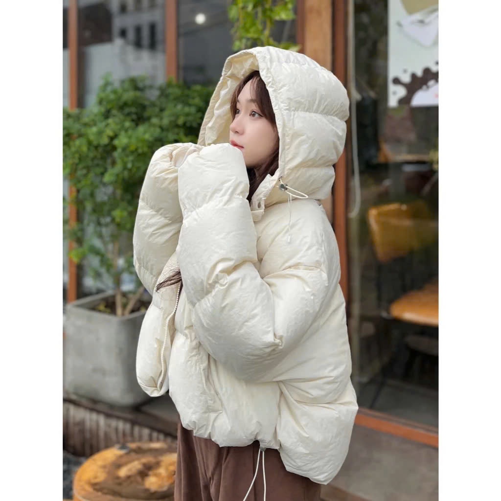 Áo Khoác Phao Béo Dáng Croptop FORLY STUDIO Chần Bông Dày Dặn Phồng Siêu Nhẹ Siêu Ấm Phong Cách Trẻ Trung T034 | BigBuy360 - bigbuy360.vn