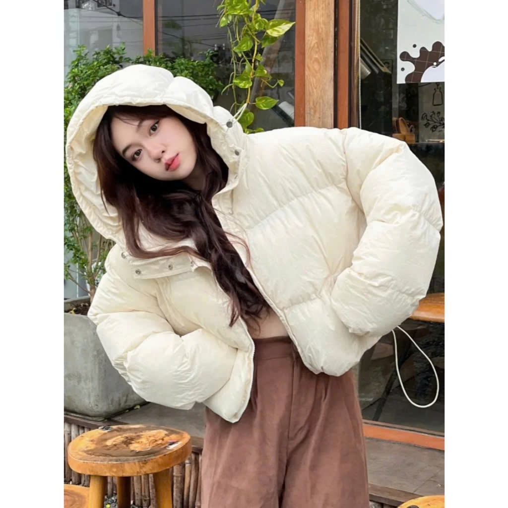 Áo Khoác Phao Béo Dáng Croptop FORLY STUDIO Chần Bông Dày Dặn Phồng Siêu Nhẹ Siêu Ấm Phong Cách Trẻ Trung T034 | BigBuy360 - bigbuy360.vn