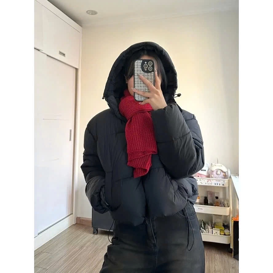 Áo Khoác Phao Béo Dáng Croptop FORLY STUDIO Chần Bông Dày Dặn Phồng Siêu Nhẹ Siêu Ấm Phong Cách Trẻ Trung T034 | BigBuy360 - bigbuy360.vn