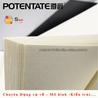 Sketchbook, sổ canson vẽ chì A5 (Lò xo bìa đen)-potentate