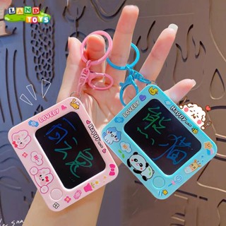  Đồ Chơi Móc Khoá Bảng Vẽ Điện Tử Mini Đa Sắc Màu Tự Xoá Tặng Kèm Bút Vẽ Nhiều Hình Dễ Thương Quà Tặng Cho Trẻ Em 