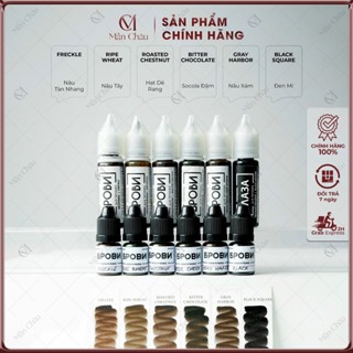 Mực Phun Mày Brovi Hữu Cơ Cao Cấp Bản Nga Chính Hãng