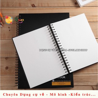 Sketch book A4, sổ canson vẽ chì A4 lò xo a4-Potentate