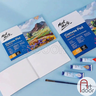 [ARTDOOR] Canvas vẽ tranh MONT MARTE Pad dạng Sổ Xé - Sổ A5 (10 tờ) - [xả kho]