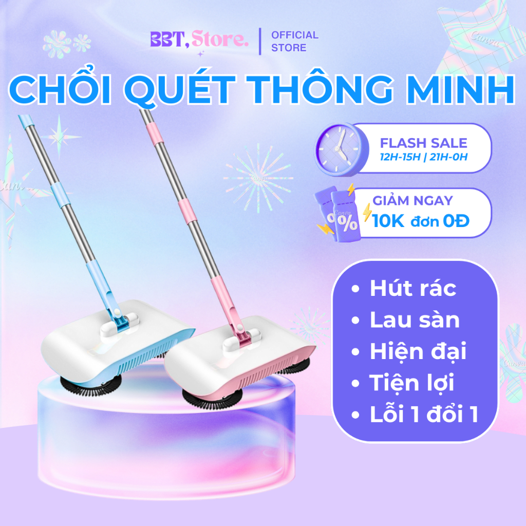 Chổi quét nhà thông minh