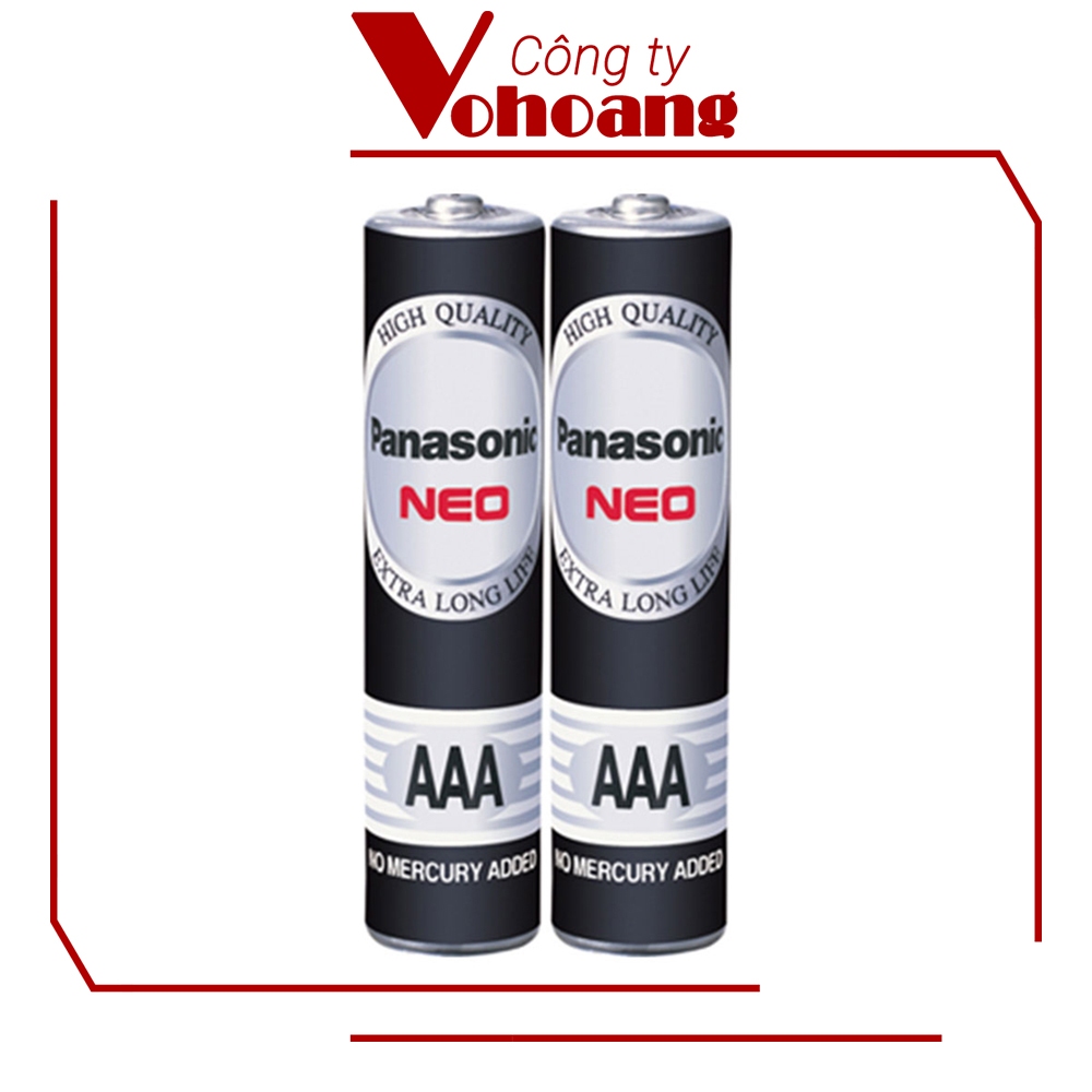 Bộ 2 pin AAA Panasonic R03NT không sạc không chảy nước (không chứa chì)