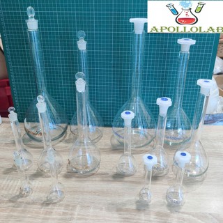 Bình định mức trắng thủy tinh nhiều size