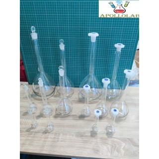 Bình định mức trắng thủy tinh nhiều size